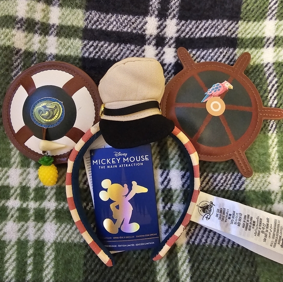 NEW Disney 50th Mickey Mouse Main Attraction Jungle Cruise Ears Headband - Picture 3 of 16